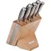 Image de Bloc à couteaux Sabatier Riyouri, 5 emplacements, en chêne