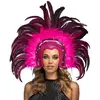 Image de Coiffe Samba rose