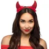 Image de Tiare cornes du diable DÃ©mon -Rouge