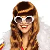 Image de Paire De Lunettes Jackie Blanc