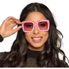 Image de Lunettes Party Bling Bling - Roses