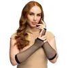 Image de Paire gants coude Mesh noir
