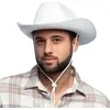 Image de Chapeau De Cow Boy Blanc