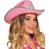 Image de Chapeau Cowgirl Rose - Adulte
