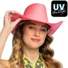Image de Chapeau cowboy Blaze - Rose fluo