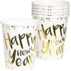 Image de Gobelets Happy New Year x6