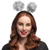 Image de DiadÃ¨me pompons Argent