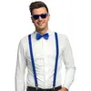 Image de Set Accessoires (lunettes, bretelles, noeud pap), Bleu