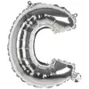 Image de Ballon aluminium mylar lettre C, argent