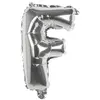 Image de Ballon aluminium mylar lettre F, argent