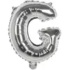 Image de Ballon aluminium mylar lettre G, argent