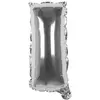 Image de Ballon aluminium mylar lettre I, argent