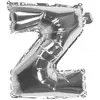 Image de Ballon aluminium mylar lettre Z, argent