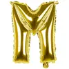 Image de Ballon aluminium mylar lettre M, or