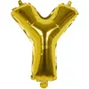 Image de Ballon aluminium mylar lettre Y, or