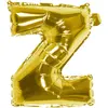 Image de Ballon aluminium mylar lettre Z, or