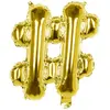Image de Ballon aluminium mylar symbole # or