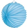 Image de Lanterne Boule Papier Bleue x1