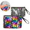 Image de Sac Ã  main rÃ©versible sequins Arc-en-ciel - gris