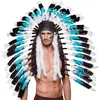 Image de Coiffe d'indien Loup des neiges - Adulte