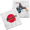 Image de Sachet 20 Serviettes Ninja Manga en papier 33x33cm