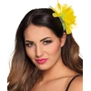 Image de Barrette Hibiscus Jaune - Accessoire