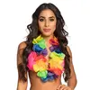 Image de Collier HawaÃ¯en - Rainbow - Grosses Fleurs