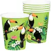 Image de Gobelets En Carton - Toucan x 6