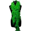 Image de BOA en plumes, Vert FoncÃ© 1m80