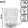 Image de Chope de biÃ¨re plastique LED - 55 cl
