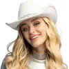 Image de Chapeau cowboy Jamie - Blanc