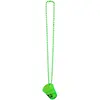 Image de Collier verre shooter - Football - Vert