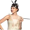 Image de Set d'accessoires Flapper - bandeau, collier et fume cigarette