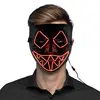 Image de Masque LED Tueur Sourire : Rouge