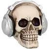 Image de TÃªte de mort : Casque d'Ã©coute