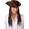 Image de Chapeau Pirate Dirty Joe avec cheveux