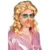 Image de Perruque Barry Avec Moustache - Blond