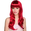 Image de Perruque Chic Rouge Rubis  - Femme