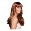 Image de Perruque Chic Cheveux Bruns Ondulés