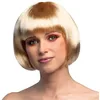 Image de Boland - Perruque cabaret, mi-longue, bob avec franges, cheveux synthétiques, coiffure, fête à thème, carnaval, soirée déguisée, costume en occasion ou reconditionné