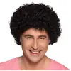 Image de Perruque Curly noir