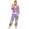 Image de DÃ©guisement SurvÃªtement RÃ©tro - Violet - Femme