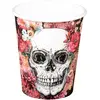 Image de Lot de 10 Gobelets DAY OF THE DEAD Halloween 21cl