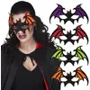 Image de Masque loup Chauve-souris en feutrine (coloris alÃ©atoire)