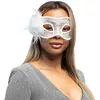Image de Masque Loup en dentelle : Mystique white