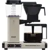 Image de Moccamaster KBG Select, machine à café filtre, capacité de 1,25 litre, compatible avec le café moulu, 1520 W, couleur noire, finition crème
