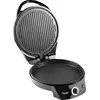 Image de Bestron four à pizza électrique, Pizza Maker jusqu'à 230°C, avec chaleur supérieure/inférieure, pour pizza faite maison ou surgelée, tarte flambée, quiche ou wraps jusqu'à Ø 27cm, 1.800 Watt, couleur : noir