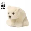 Image de WWF Peluche Ours polaire (15cm) Doudou Ours polaire en peluche