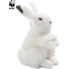 Image de WWF Peluche Lapin des neiges (24cm) réaliste Peluche Lapin en peluche