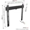 Image de Vogel's Elite TVM5405 FLAT fix Support TV mural 32-77" (81-195 cm)